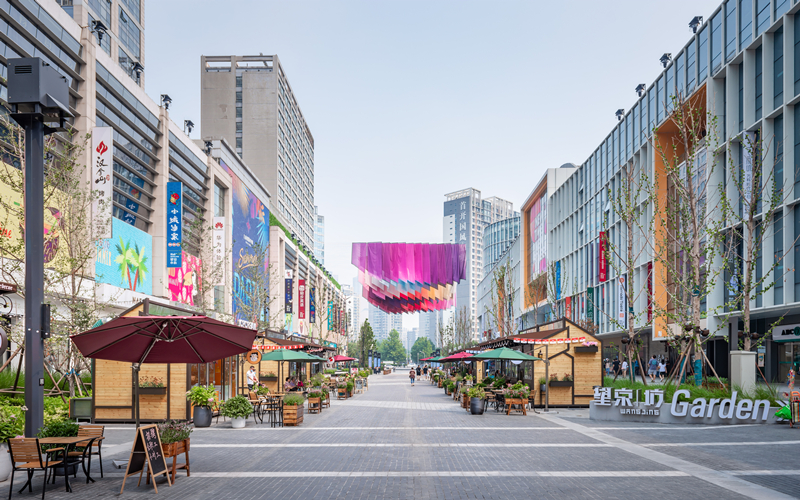 Wangjing Walk [Photo via tuchong.com]